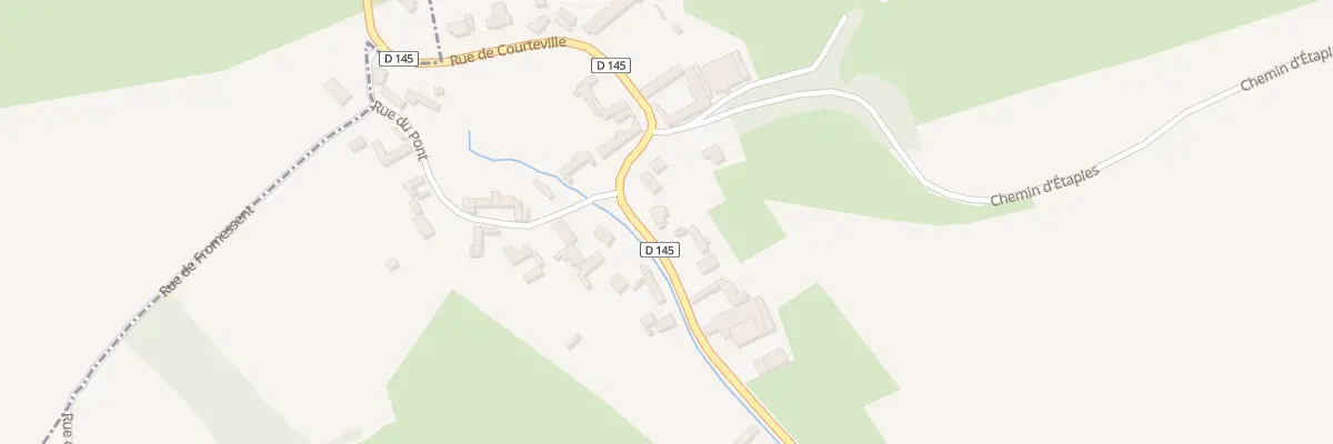 Plan du 18 Rue de Courteville à Tubersent