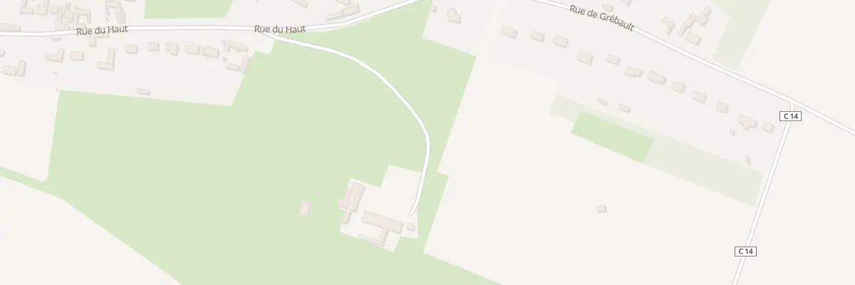 Plan du 38 Rue du Haut à Tours-en-Vimeu