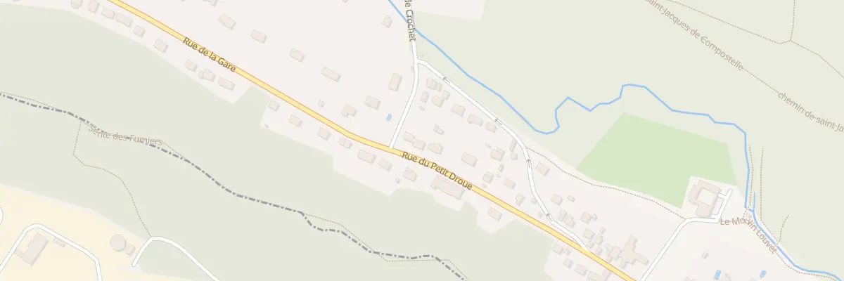 Plan du 64 Rue du Petit Droue à Droue-sur-Drouette