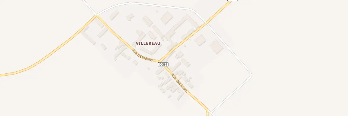 Plan du 1 Rue des Roses à Beauvilliers