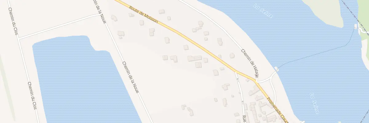 Plan du 3B Rte de Moisson à Moisson