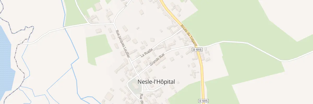 Plan du 5 Gr Grande Rue à Nesle-l’Hôpital