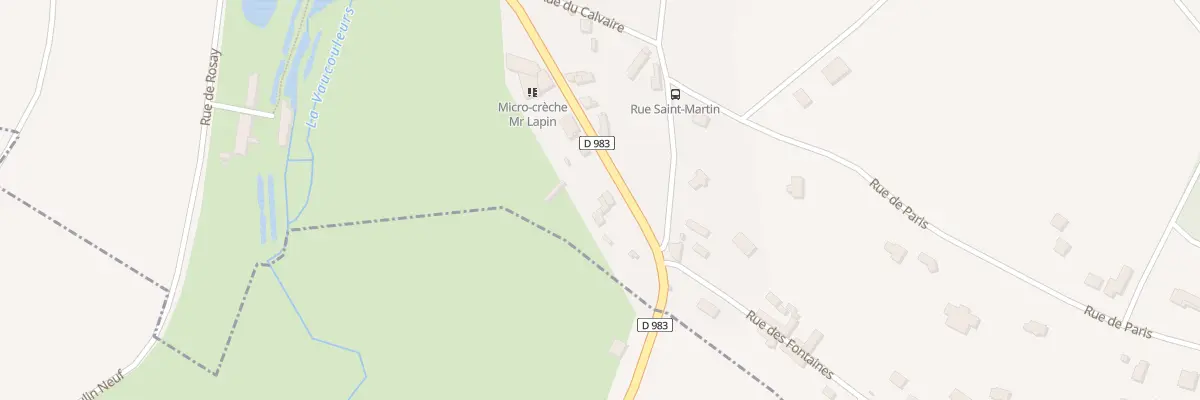 Plan du 21 Rte de Houdan à Villette