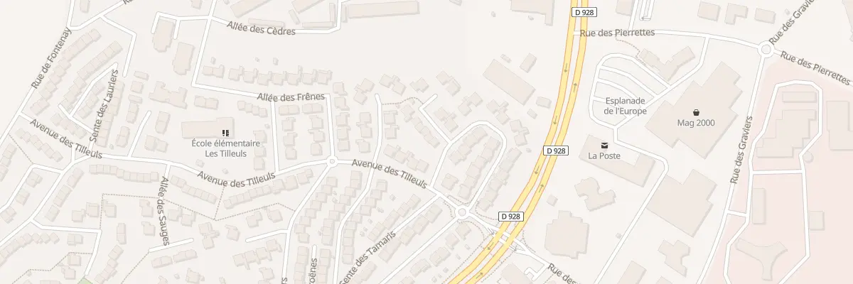 Plan du 25 Rue des Peupliers à Magnanville