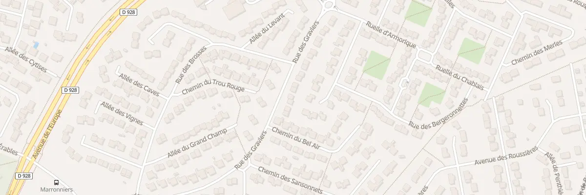 Plan du 36 Rue des Graviers à Magnanville