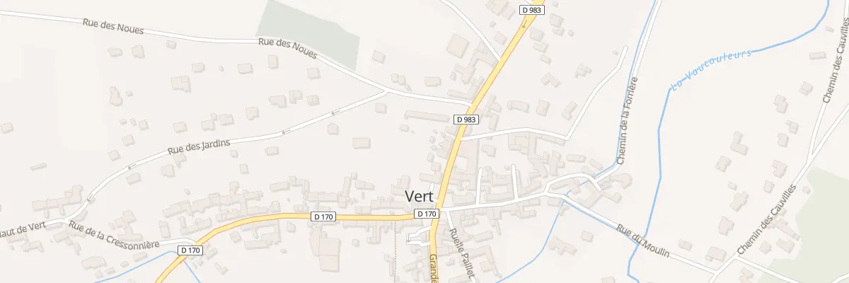 Plan du 18 Gr Grande Rue à Vert