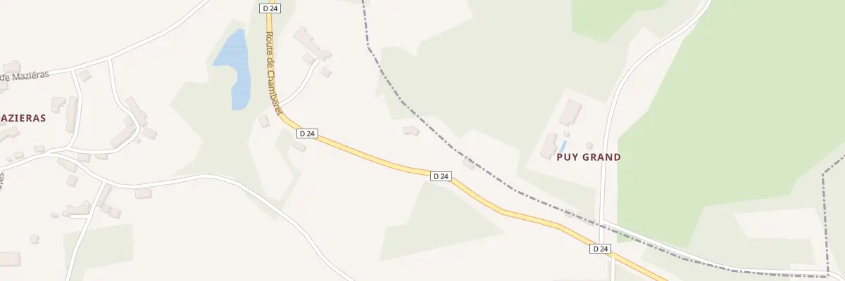 Plan du 5139 Puy Lafont à Peyrissac