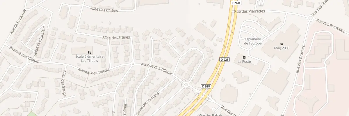 Plan du 23 Rue des Peupliers à Magnanville