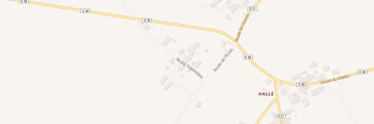 Plan du 4 Rte Traversière à Orsennes