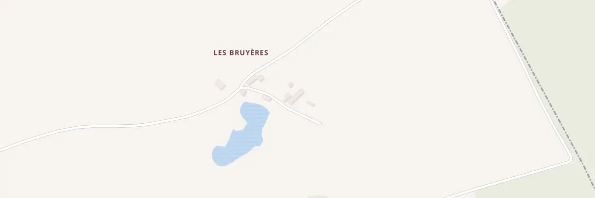Plan du 5 Les Bruyeres à Poulaines