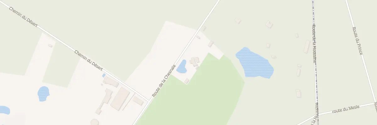 Plan du 2 Rte de la Chesnaie à Adainville