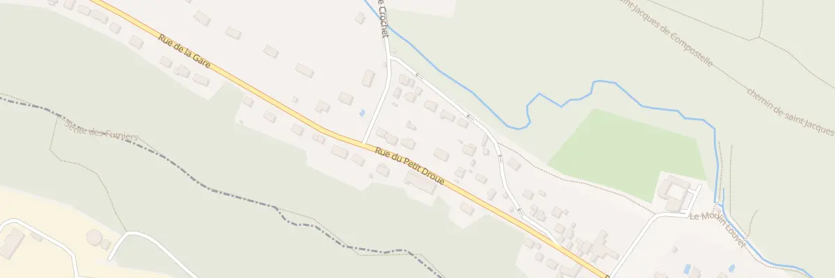 Plan du 62 Rue du Petit Droue à Droue-sur-Drouette