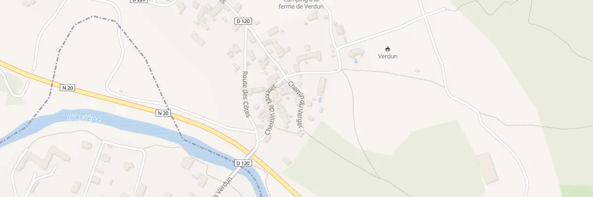 Plan du 4 Che du Verger à Verdun