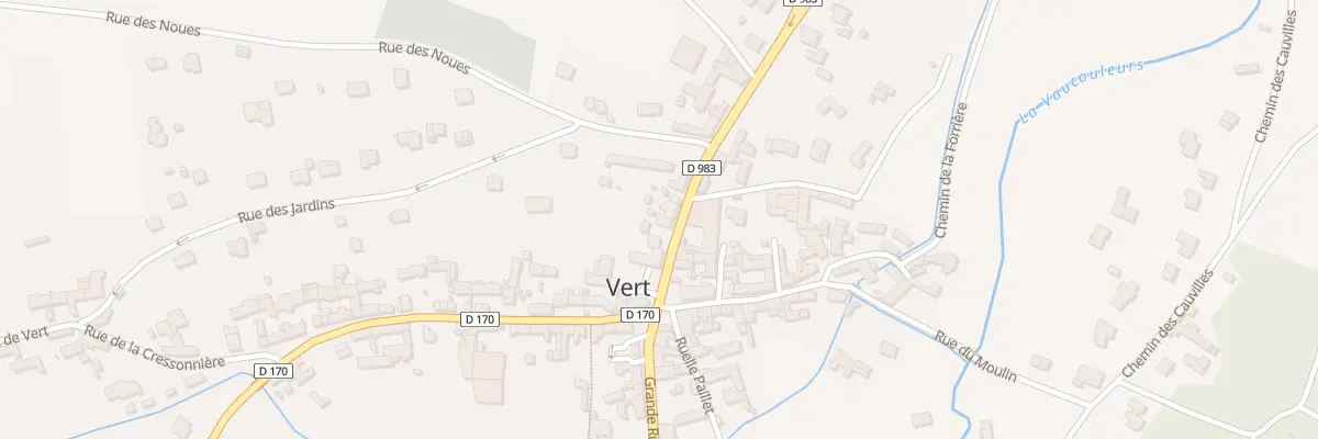 Plan du 20 Grande Rue à Vert