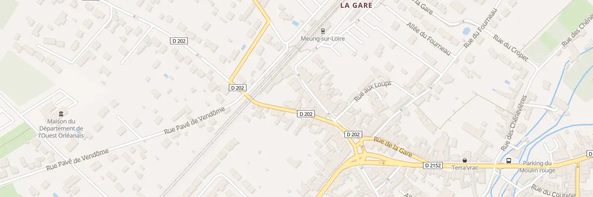 Plan du 31 Rue de la Gare à Meung-sur-Loire