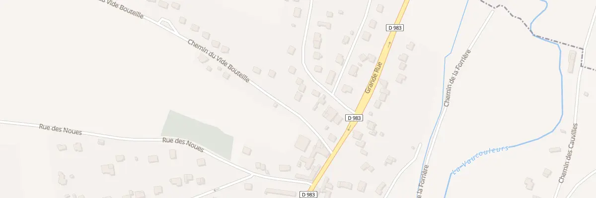 Plan du 9 Rue des Groux à Vert