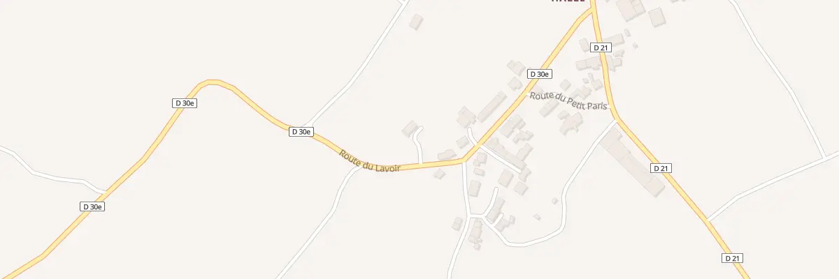 Plan du 4 Rte du Lavoir à Orsennes