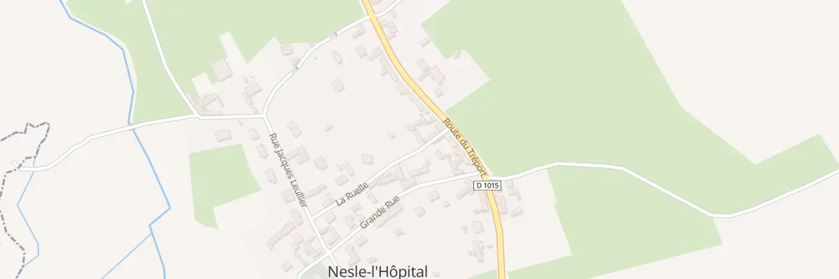 Plan du 7 Rte du Tréport à Nesle-l’Hôpital