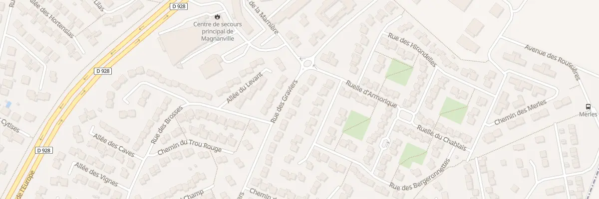 Plan du 56 Rue des Graviers à Magnanville