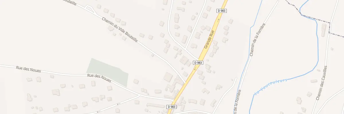 Plan du 7 Rue des Groux à Vert