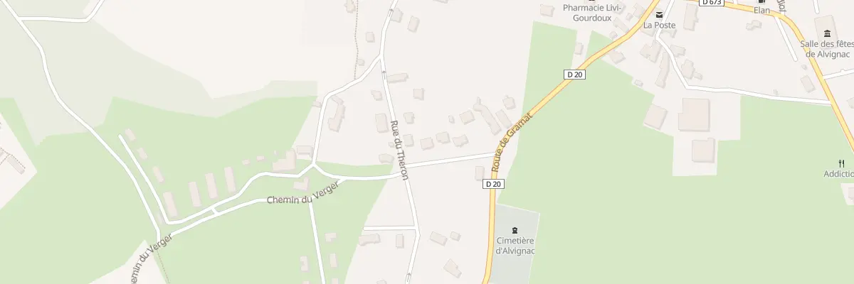 Plan du 78 Rue des Albizias à Alvignac