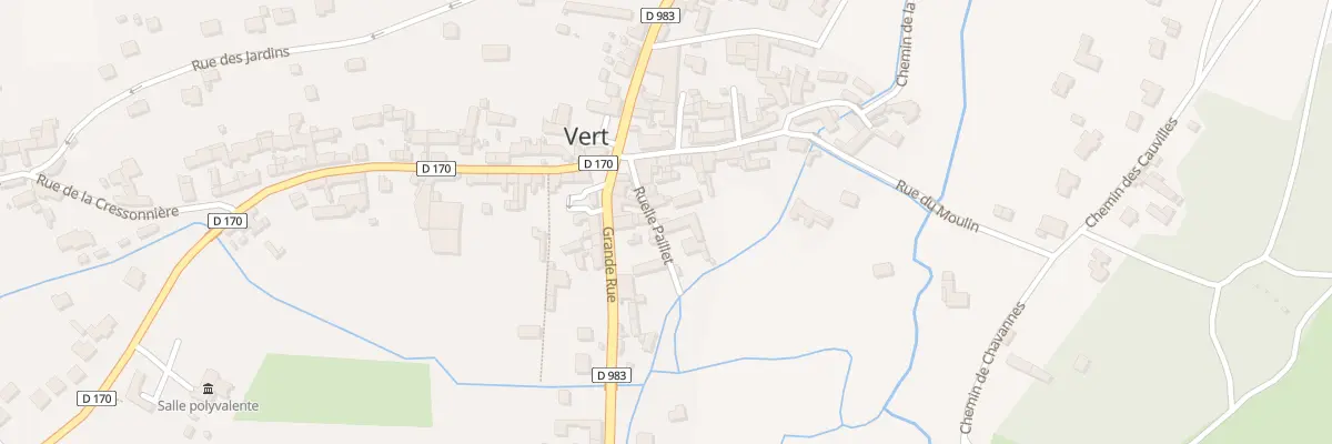 Plan du 5B Rle Paillet à Vert
