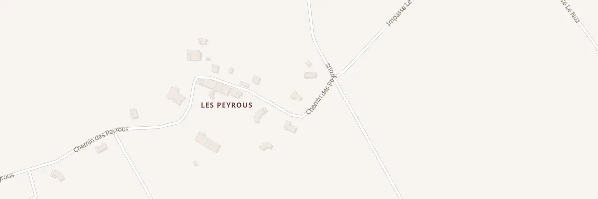 Plan des Courtines à Tarabel