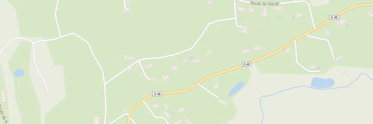 Plan du 5483 Rochesseux à Aubazines