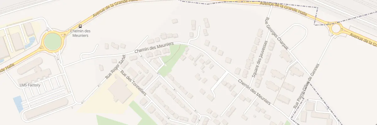 Plan du 57 Che des Meuniers à Buchelay