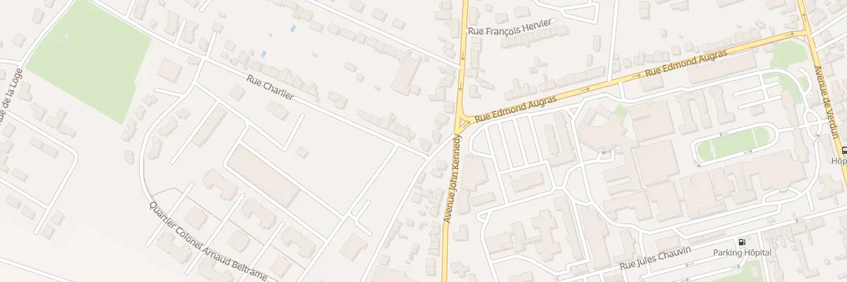 Plan du 10 Rue Gendarme Patrice Comboliau à Châteauroux