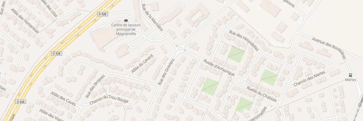 Plan du 62 Rue des Graviers à Magnanville