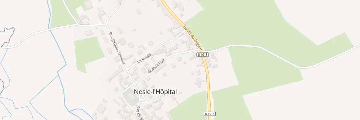 Plan du 8 Gr Grande Rue à Nesle-l’Hôpital