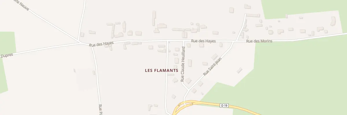 Plan du 5 Rue Claude Heuillard à Neuf-Marché