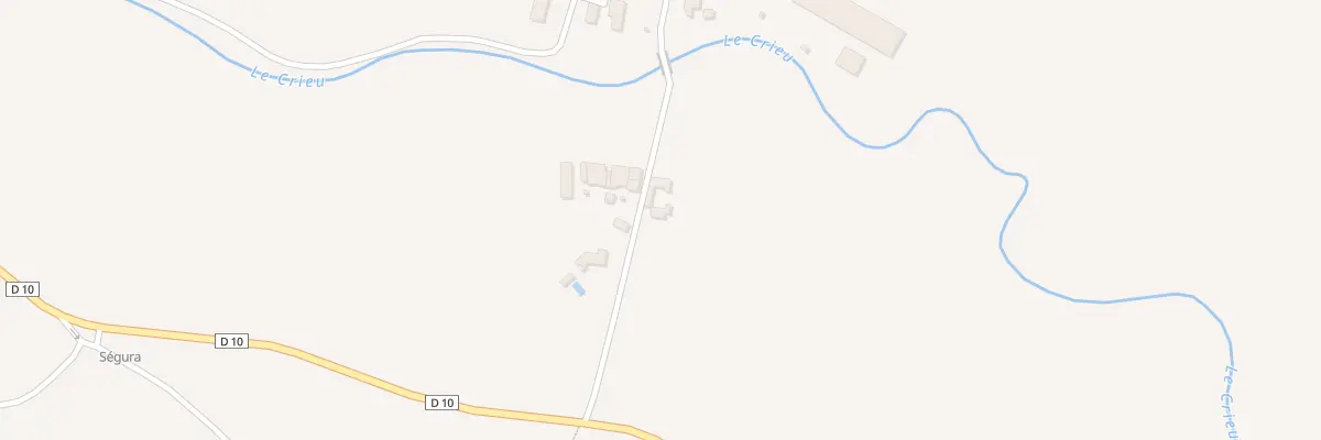 Plan du 2 La Plaine à Ségura
