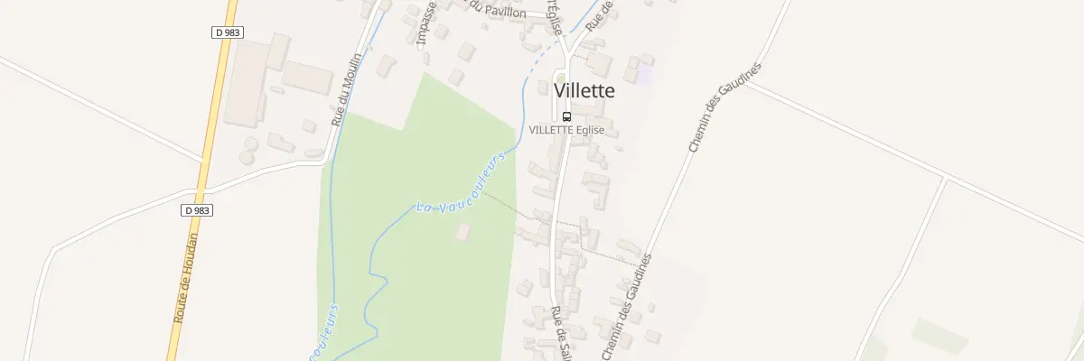 Plan du 4 Rue Saint-martin à Villette