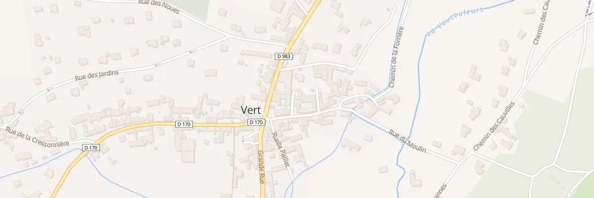 Plan du 4 Imp Vieille Cure à Vert