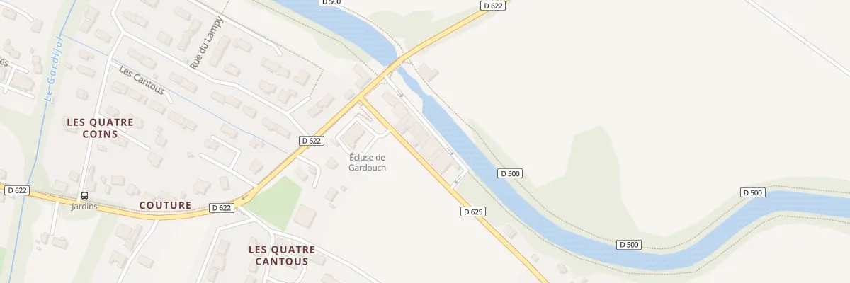 Plan du 14 Quai Riquet à Gardouch