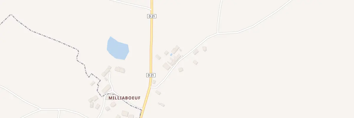 Plan du 9 Milliaboeuf à Bouesse