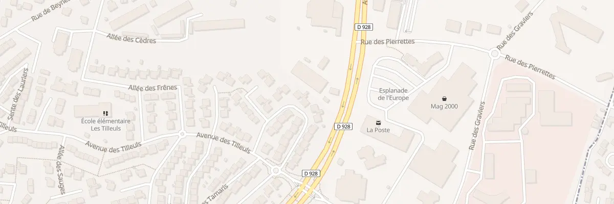 Plan du 18 Rue des Peupliers à Magnanville