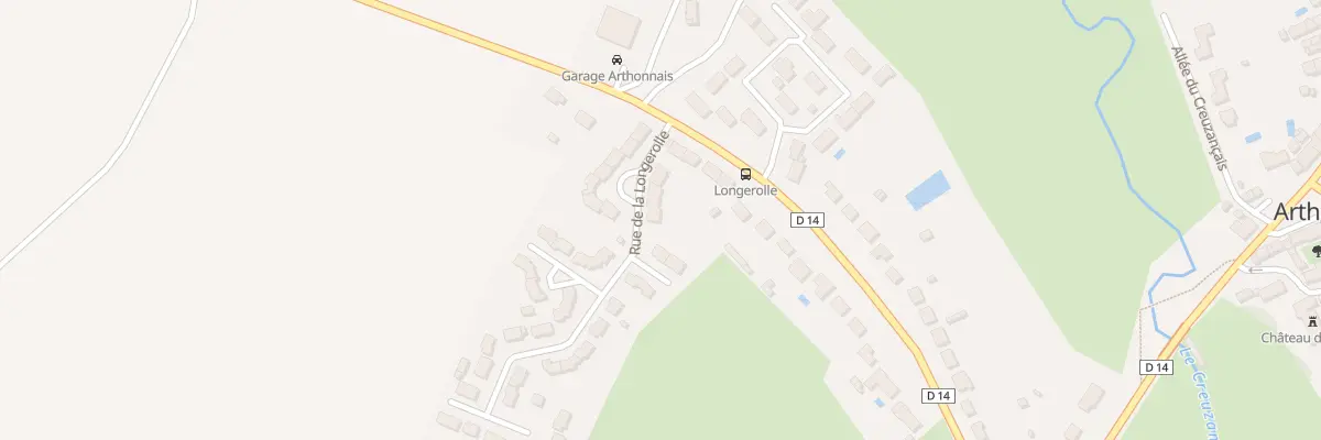 Plan du 5 Rue de la Longerolle à Arthon