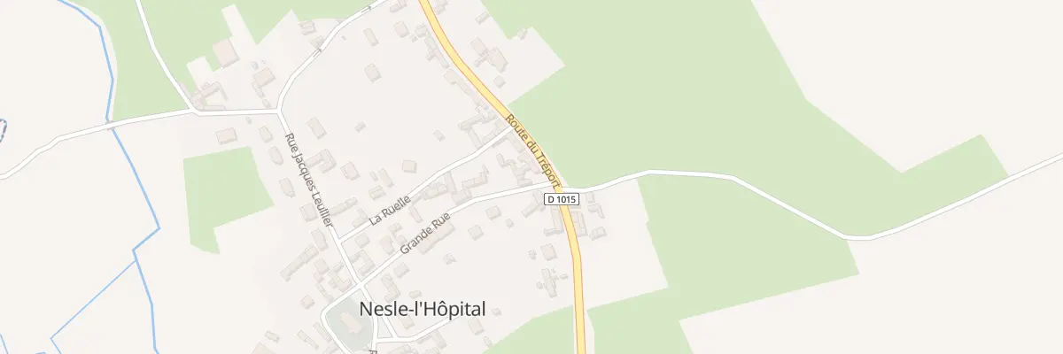 Plan du 1 Rte du Tréport à Nesle-l’Hôpital