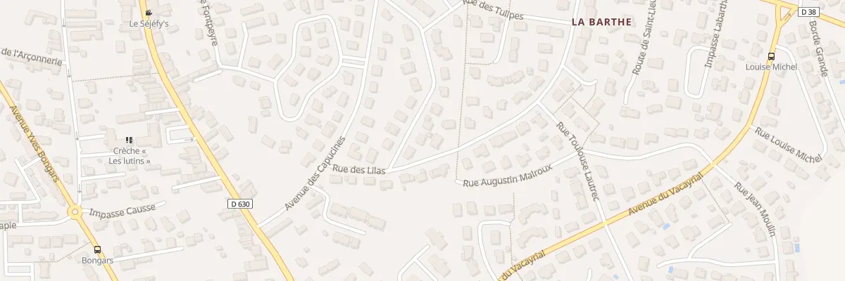 Plan du 17 Rue des Bleuets à Saint-Sulpice-la-Pointe