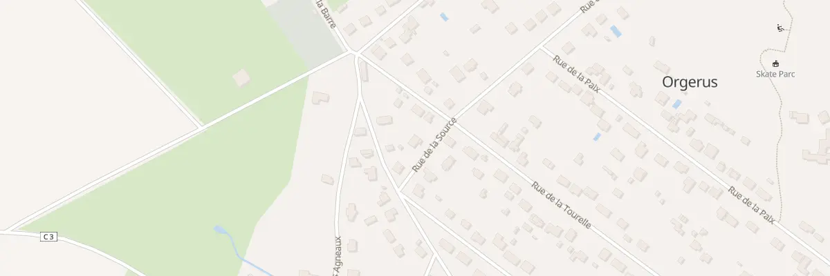 Plan du 32 Rue de la Source à Orgerus
