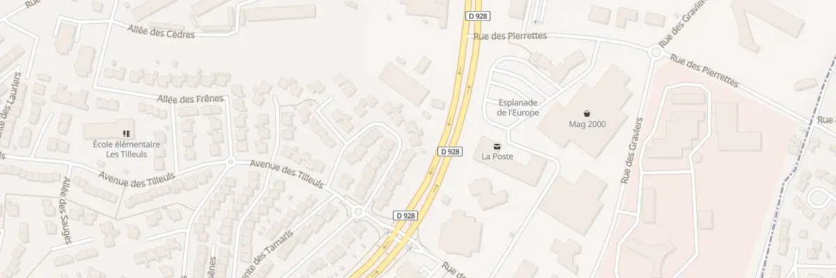 Plan du 14 Rue des Peupliers à Magnanville