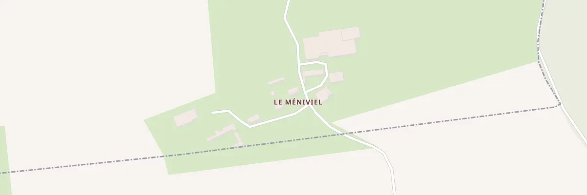 Plan du 5163 Le Ménivier à Illois