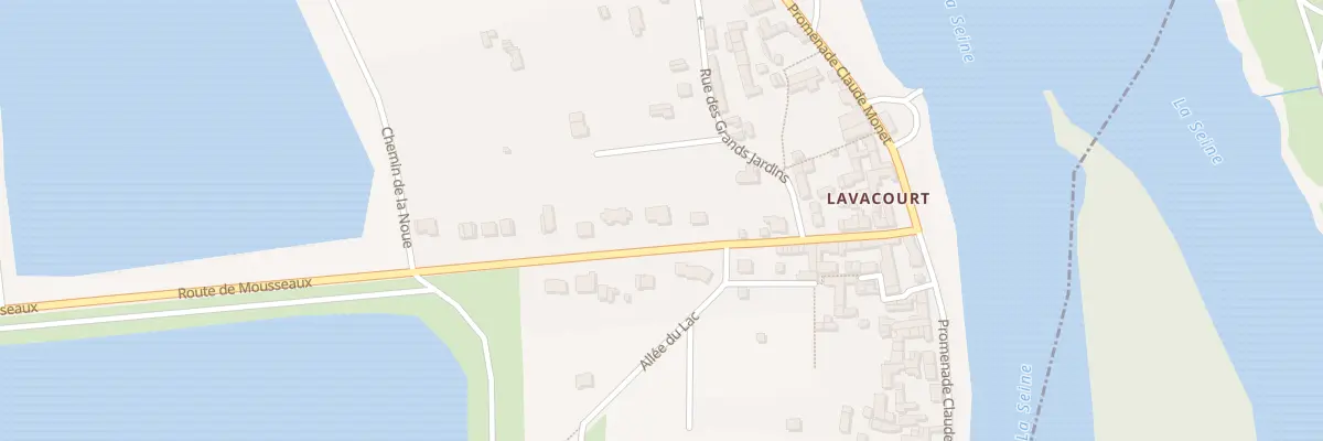 Plan du 10 Rte de Mousseaux à Moisson