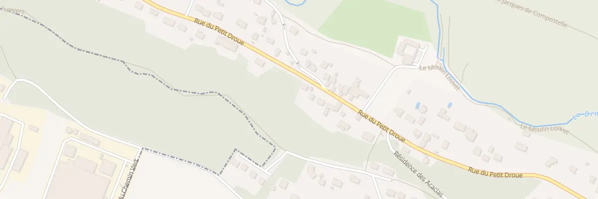 Plan du 51 Rue du Petit Droue à Droue-sur-Drouette