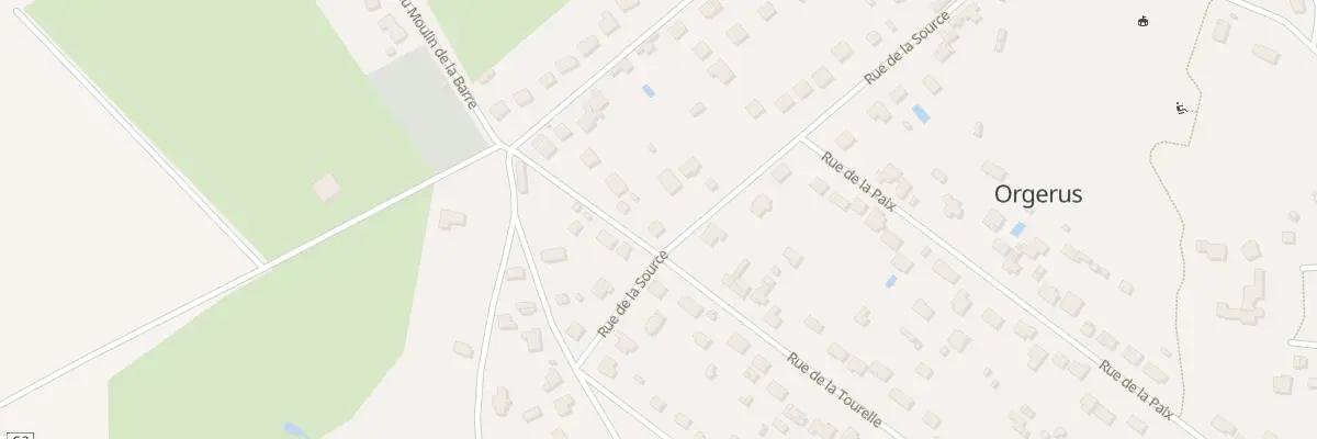 Plan du 30 Rue de la Source à Orgerus