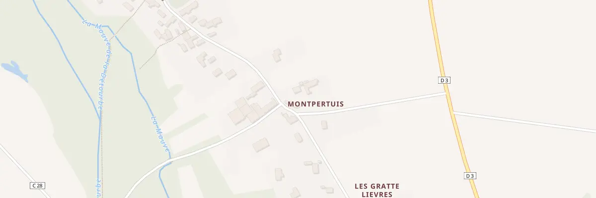 Plan du 883 Rue de Préau à Huisseau-sur-Mauves