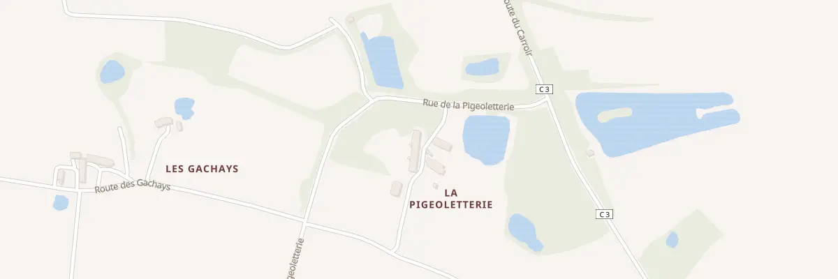 Plan du 5076 La Pigeoletterie à Sembleçay
